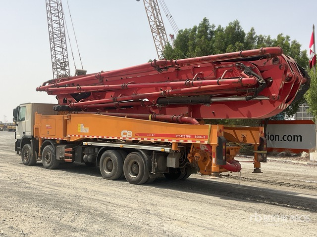 2020 Mercedes-Benz Actros 4143 2020 Sany SYM5449THBE 56 m on 8 ... Concrete Pump Truck - Камион со бетонска пумпа: слика 3 2020 Mercedes-Benz Actros 4143 2020 Sany SYM5449THBE 56 m on 8 ... Concrete Pump Truck - Камион со бетонска пумпа: слика 3