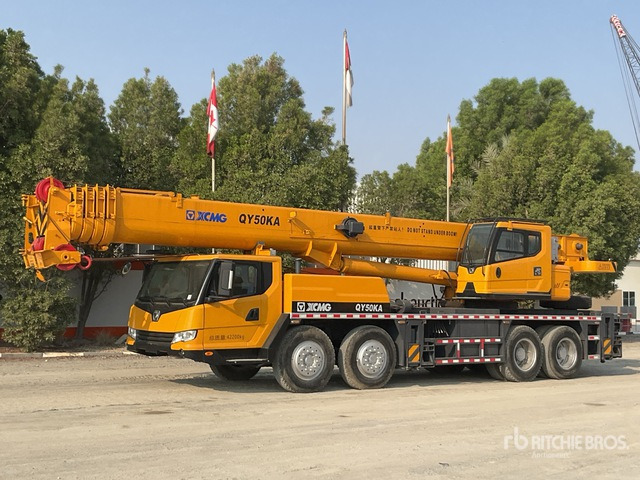 2020 XCMG QY50KA 50 ton 8x4x4 Hydraulic Truck Crane - Мобилен кран: слика 1 2020 XCMG QY50KA 50 ton 8x4x4 Hydraulic Truck Crane - Мобилен кран: слика 1