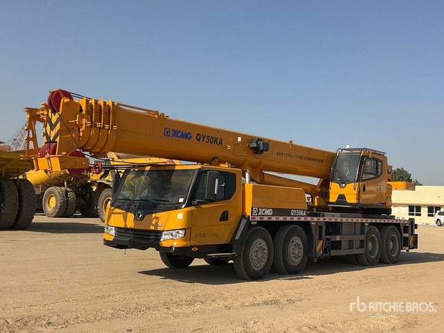 2020 XCMG QY50KA 50 ton 8x4x4 Hydraulic Truck Crane - Мобилен кран: слика 1 2020 XCMG QY50KA 50 ton 8x4x4 Hydraulic Truck Crane - Мобилен кран: слика 1