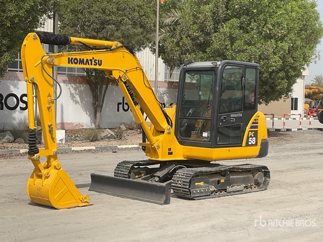 2022 Komatsu PC58-8 Mini Excavator: <6.6t - Мини багер: слика 1 2022 Komatsu PC58-8 Mini Excavator: <6.6t - Мини багер: слика 1