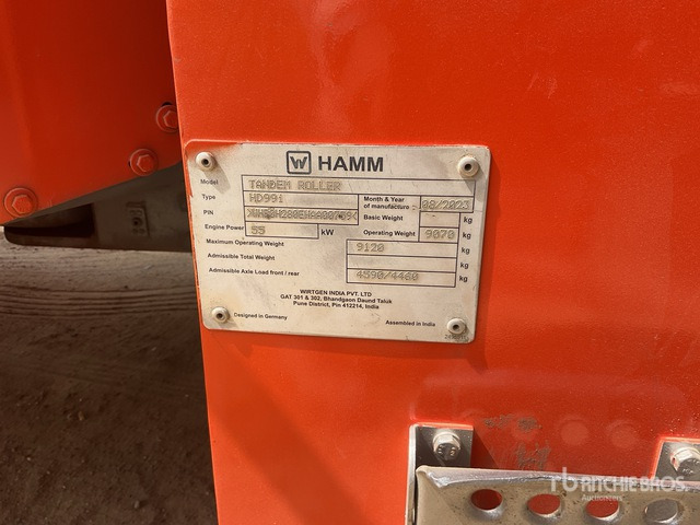 2023 Hamm HD99i - Ваљак за пат: слика 3 2023 Hamm HD99i - Ваљак за пат: слика 3