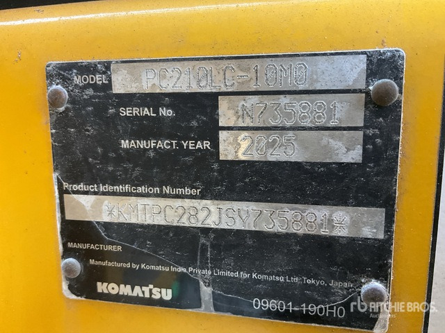 2025 Komatsu PC210LC-10M0 (Unused) Tracked Excavator - Багер гасеничар: слика 3 2025 Komatsu PC210LC-10M0 (Unused) Tracked Excavator - Багер гасеничар: слика 3