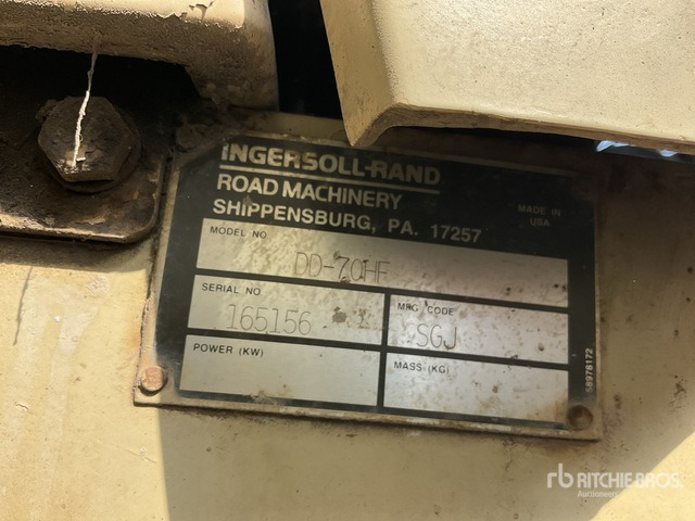 Ingersoll Rand - Ваљак за пат: слика 2 Ingersoll Rand - Ваљак за пат: слика 2