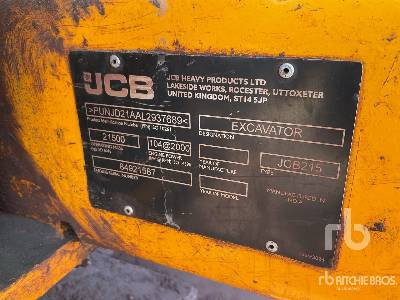 JCB JS215 - Багер гасеничар: слика 1 JCB JS215 - Багер гасеничар: слика 1