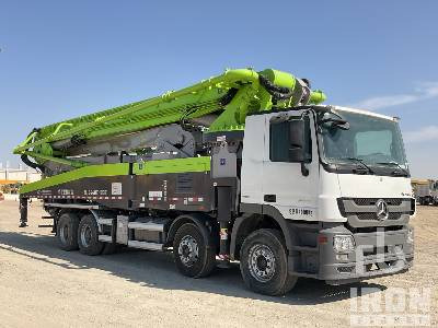 MERCEDES-BENZ ACTROS 4141 2018 Zoomlion 56X-6RZ 56 m on 8 ... - Камион со бетонска пумпа: слика 4 MERCEDES-BENZ ACTROS 4141 2018 Zoomlion 56X-6RZ 56 m on 8 ... - Камион со бетонска пумпа: слика 4