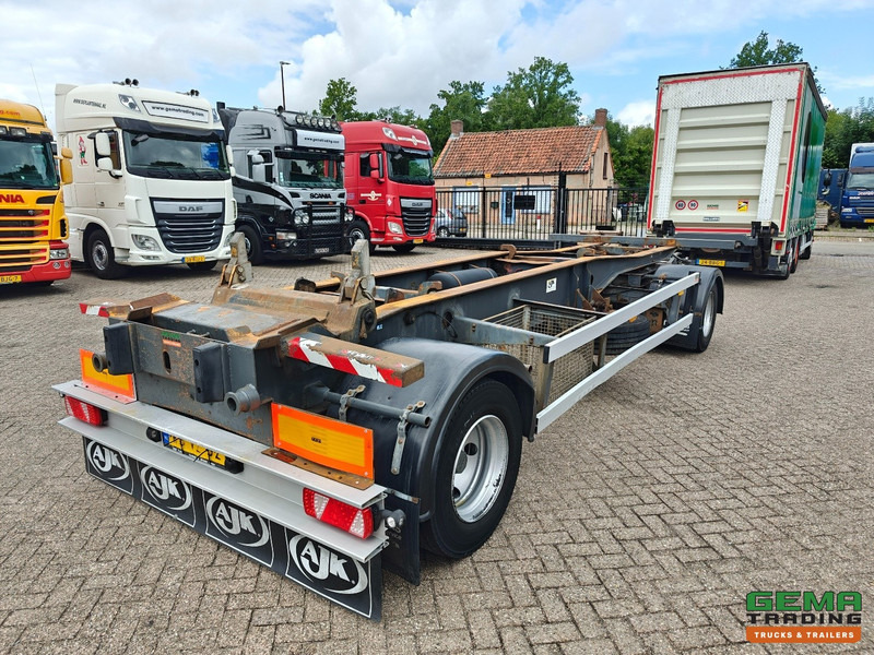 A.J.K. AEEL/10-20/19.5 2-Assen Gigant - Container Aanhanger - Schijfremmen - Luchtvering - Borgingssysteem - Транспортер на контејнер/ Приколка со променливо тело: слика 2 A.J.K. AEEL/10-20/19.5 2-Assen Gigant - Container Aanhanger - Schijfremmen - Luchtvering - Borgingssysteem - Транспортер на контејнер/ Приколка со променливо тело: слика 2