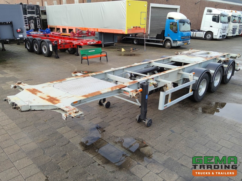 Burg BPO 12 27 3-Assen BPW Trommelremmen - ADR 20-30FT TANK/SWAP (O1254) - Транспортер на контејнер/ Полуприколка со променливо тело: слика 3 Burg BPO 12 27 3-Assen BPW Trommelremmen - ADR 20-30FT TANK/SWAP (O1254) - Транспортер на контејнер/ Полуприколка со променливо тело: слика 3