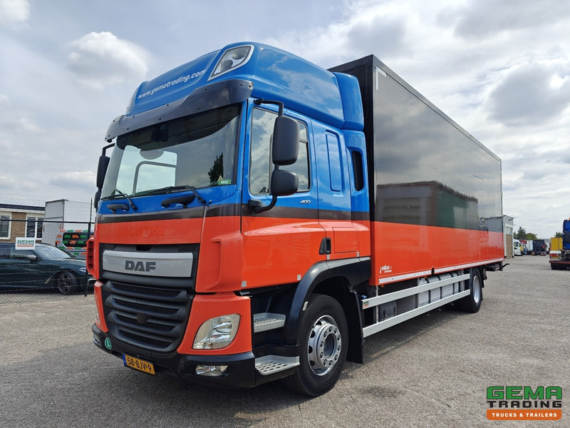 DAF CF 400 FA 4x2 Spacecab Euro6C - StandAirco - GeslotenBak 8.1M - Laadklep 2000KG - Vangmuil - 10/2025 APK - Камион сандучар: слика 1 DAF CF 400 FA 4x2 Spacecab Euro6C - StandAirco - GeslotenBak 8.1M - Laadklep 2000KG - Vangmuil - 10/2025 APK - Камион сандучар: слика 1
