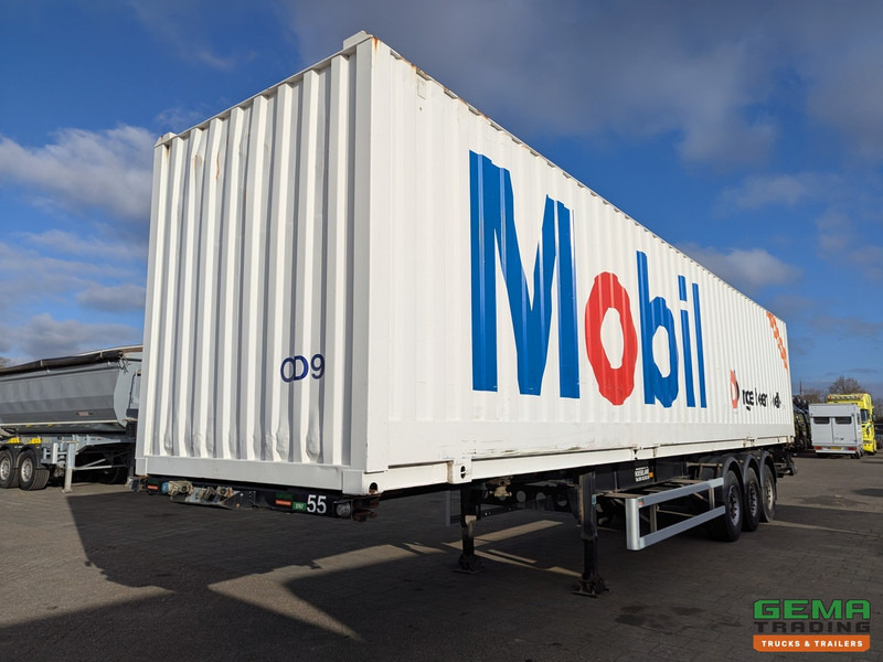 DESOT OPL 3AT 38 9988R 3-Assen SAF - Schijfremmen - 40FT Container - Confectiewanden - Транспортер на контејнер/ Полуприколка со променливо тело: слика 1 DESOT OPL 3AT 38 9988R 3-Assen SAF - Schijfremmen - 40FT Container - Confectiewanden - Транспортер на контејнер/ Полуприколка со променливо тело: слика 1