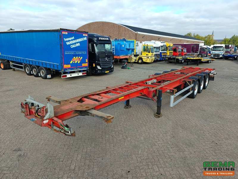 Groenewegen 45CC-16-27TUN 3-Assen BPW - Trommelremmen - 40/45FT Aansluiting - Alcoa - 4920KG - Транспортер на контејнер/ Полуприколка со променливо тело: слика 2 Groenewegen 45CC-16-27TUN 3-Assen BPW - Trommelremmen - 40/45FT Aansluiting - Alcoa - 4920KG - Транспортер на контејнер/ Полуприколка со променливо тело: слика 2