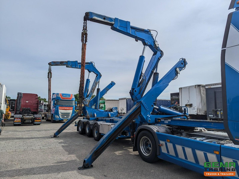 HAMMAR 151 HC 3-Assen - SideLoader36T - ContainerStacking - Gooseneck - Extended Boom - Afstandbediening - Транспортер на контејнер/ Полуприколка со променливо тело: слика 3 HAMMAR 151 HC 3-Assen - SideLoader36T - ContainerStacking - Gooseneck - Extended Boom - Afstandbediening - Транспортер на контејнер/ Полуприколка со променливо тело: слика 3