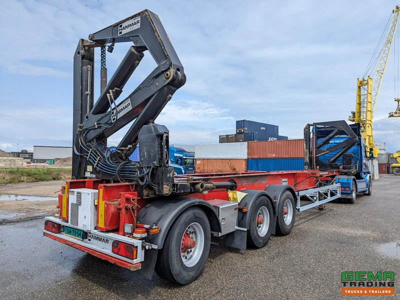 HAMMAR 160 HE 3-Assen - SideLoader - 33T - ContainerStacking - Afstandbediening - Транспортер на контејнер/ Полуприколка со променливо тело: слика 2 HAMMAR 160 HE 3-Assen - SideLoader - 33T - ContainerStacking - Afstandbediening - Транспортер на контејнер/ Полуприколка со променливо тело: слика 2