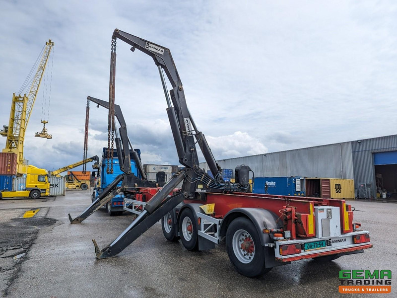 HAMMAR 160 HE 3-Assen - SideLoader - 33T - ContainerStacking - Afstandbediening - Транспортер на контејнер/ Полуприколка со променливо тело: слика 3 HAMMAR 160 HE 3-Assen - SideLoader - 33T - ContainerStacking - Afstandbediening - Транспортер на контејнер/ Полуприколка со променливо тело: слика 3