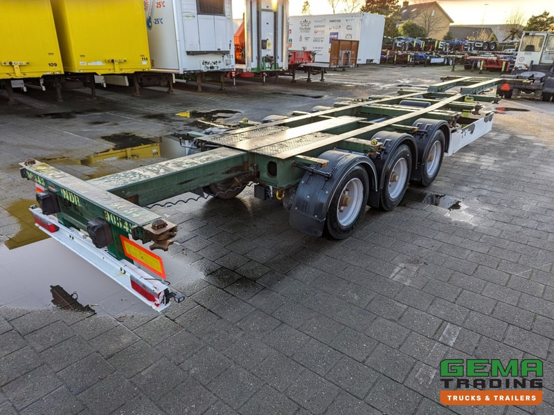Krone SD 27 3-Assen BPW Backslider - DrumBrakes - 20 2x20FT/30/40FT - 10+ Units in Stock (O1931) - Транспортер на контејнер/ Полуприколка со променливо тело: слика 3 Krone SD 27 3-Assen BPW Backslider - DrumBrakes - 20 2x20FT/30/40FT - 10+ Units in Stock (O1931) - Транспортер на контејнер/ Полуприколка со променливо тело: слика 3