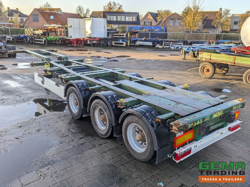 Krone SD 27 3-Assen BPW Backslider - DrumBrakes - 20 2x20FT/30/40FT - 10+ Units in Stock (O1931) - Транспортер на контејнер/ Полуприколка со променливо тело: слика 4 Krone SD 27 3-Assen BPW Backslider - DrumBrakes - 20 2x20FT/30/40FT - 10+ Units in Stock (O1931) - Транспортер на контејнер/ Полуприколка со променливо тело: слика 4