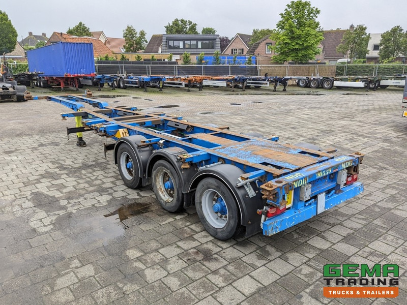 Krone SD 27 3-Assen BPW DrumBrakes - 5280kg - 1x 20FT 2x 20FT 30FT 40FT (O1867) - Транспортер на контејнер/ Полуприколка со променливо тело: слика 2 Krone SD 27 3-Assen BPW DrumBrakes - 5280kg - 1x 20FT 2x 20FT 30FT 40FT (O1867) - Транспортер на контејнер/ Полуприколка со променливо тело: слика 2