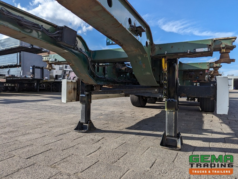 Транспортер на контејнер/ Полуприколка со променливо тело Krone SD 27 3-Assen BPW Kont Schuiver - DrumBrakes - 5280kg (O1776): слика 11