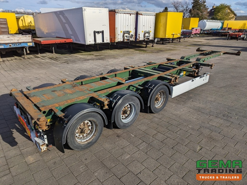 Krone SD 27 3-Assen BPW Kont Schuiver - DrumBrakes - 5280kg (O1776) - Транспортер на контејнер/ Полуприколка со променливо тело: слика 5 Krone SD 27 3-Assen BPW Kont Schuiver - DrumBrakes - 5280kg (O1776) - Транспортер на контејнер/ Полуприколка со променливо тело: слика 5