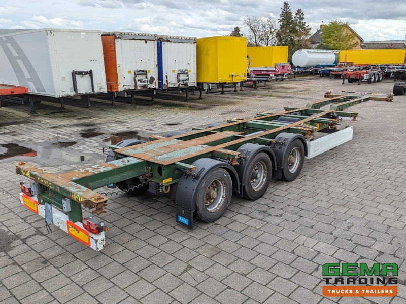 Krone SD 27 3-Assen BPW RearSlider - DrumBrakes - 5280kg - Транспортер на контејнер/ Полуприколка со променливо тело: слика 2 Krone SD 27 3-Assen BPW RearSlider - DrumBrakes - 5280kg - Транспортер на контејнер/ Полуприколка со променливо тело: слика 2