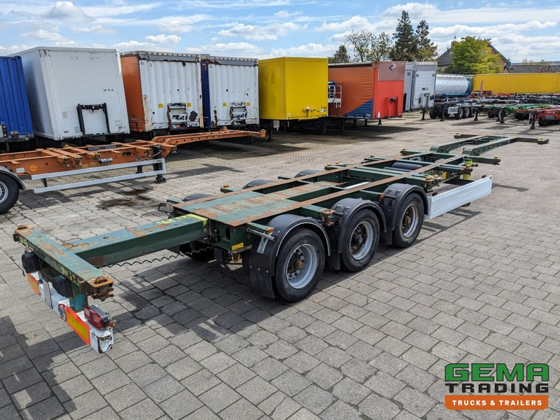 Krone SD 27 3-Assen BPW RearSlider - DrumBrakes - 5280kg (O1852) - Транспортер на контејнер/ Полуприколка со променливо тело: слика 2 Krone SD 27 3-Assen BPW RearSlider - DrumBrakes - 5280kg (O1852) - Транспортер на контејнер/ Полуприколка со променливо тело: слика 2