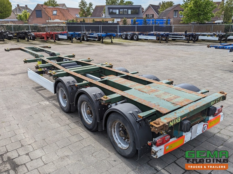 Krone SD 27 3-Assen BPW RearSlider - DrumBrakes - 5280kg (O1852) - Транспортер на контејнер/ Полуприколка со променливо тело: слика 3 Krone SD 27 3-Assen BPW RearSlider - DrumBrakes - 5280kg (O1852) - Транспортер на контејнер/ Полуприколка со променливо тело: слика 3