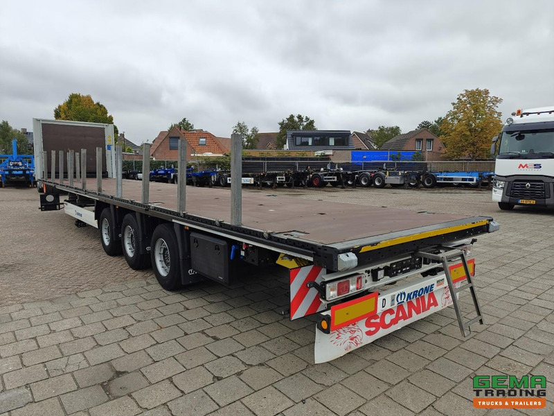 Krone SD 3-Assen Krone - MEGA - LiftAs - Schijfremmen - Open laadbak - Rongpotten/Rongen - Twistlocks - Полуприколка платформа: слика 4 Krone SD 3-Assen Krone - MEGA - LiftAs - Schijfremmen - Open laadbak - Rongpotten/Rongen - Twistlocks - Полуприколка платформа: слика 4