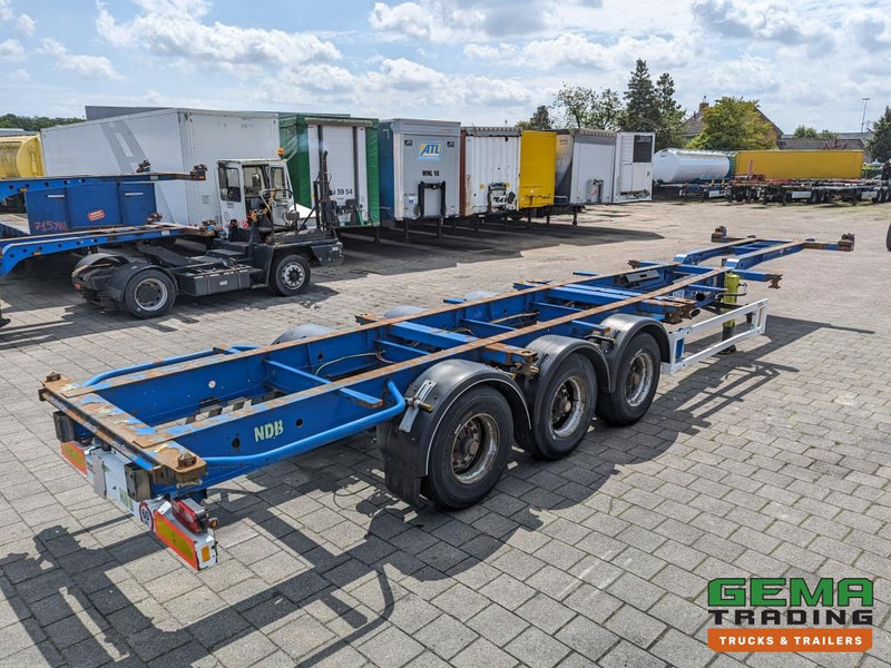 Krone SD27 3-Assen BPW Drumbrakes - 4700KG - All Connections (O1913) - Транспортер на контејнер/ Полуприколка со променливо тело: слика 1 Krone SD27 3-Assen BPW Drumbrakes - 4700KG - All Connections (O1913) - Транспортер на контејнер/ Полуприколка со променливо тело: слика 1