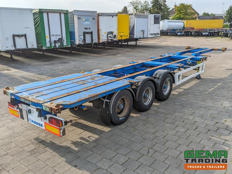 Krone SDC-27 3-Assen BPW Drumbrakes - 5340KG - All Connections (O1912) - Транспортер на контејнер/ Полуприколка со променливо тело: слика 2 Krone SDC-27 3-Assen BPW Drumbrakes - 5340KG - All Connections (O1912) - Транспортер на контејнер/ Полуприколка со променливо тело: слика 2