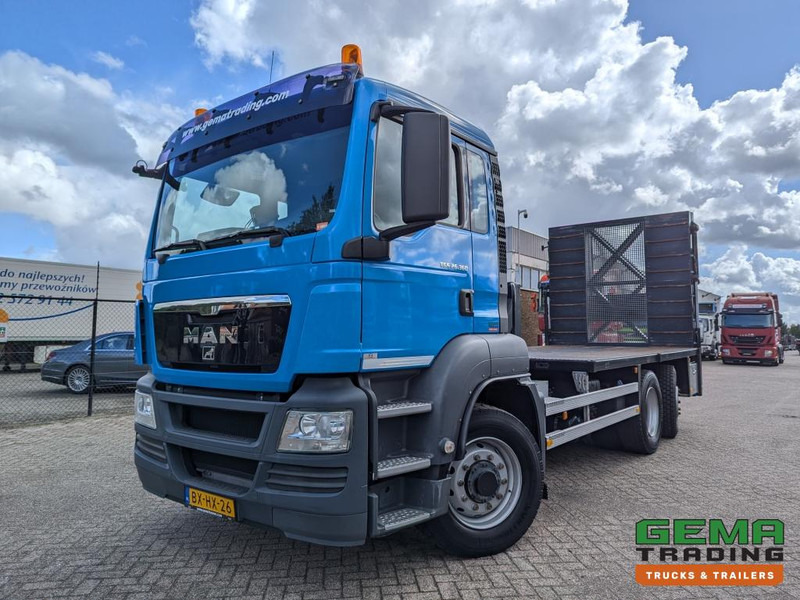MAN TGS 26.360 6X4H-2 BL HydroDrive - Oprijwagen - Hydr. Ramp 4.2M - NewLike 24.000KM! (V801) - Автотранспортен камион: слика 1 MAN TGS 26.360 6X4H-2 BL HydroDrive - Oprijwagen - Hydr. Ramp 4.2M - NewLike 24.000KM! (V801) - Автотранспортен камион: слика 1