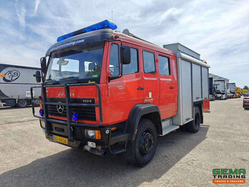 Mercedes-Benz 1124 AF 4x4 Dubbelcab 6Cil - 8 Pers - Ziegler TS - Tankautospuit TS09 LD2.800 HD265 T2.000 S40 - 04/2026 APK - Противпожарен камион: слика 1 Mercedes-Benz 1124 AF 4x4 Dubbelcab 6Cil - 8 Pers - Ziegler TS - Tankautospuit TS09 LD2.800 HD265 T2.000 S40 - 04/2026 APK - Противпожарен камион: слика 1