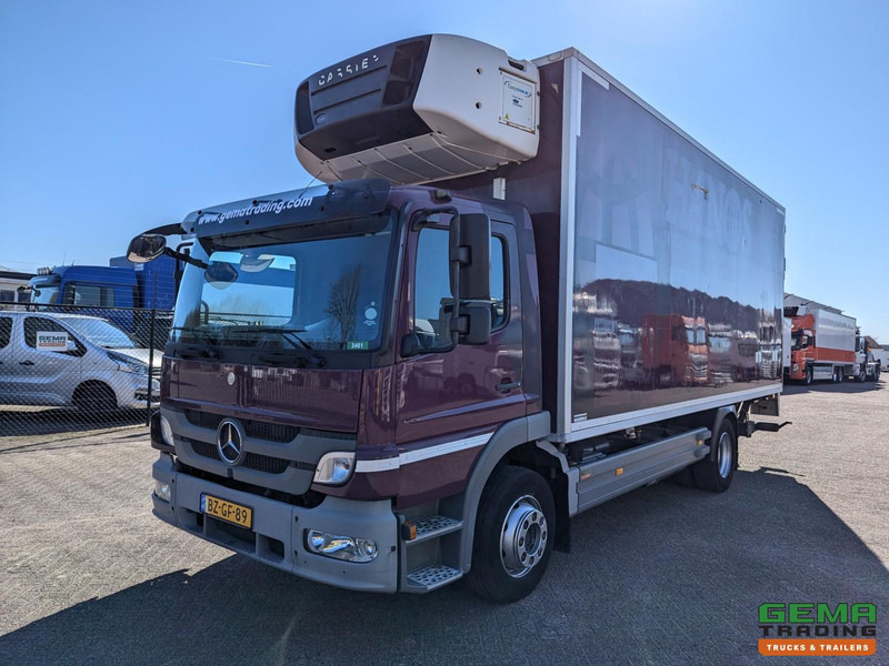 Mercedes-Benz ATEGO 1222 L 4x2 Dagcab Euro5 - Koel-Vriesbak 6.3M - Carrier Supra 950MT + Laadklep 2000KG - Zijdeuren - Камион ладилник: слика 1 Mercedes-Benz ATEGO 1222 L 4x2 Dagcab Euro5 - Koel-Vriesbak 6.3M - Carrier Supra 950MT + Laadklep 2000KG - Zijdeuren - Камион ладилник: слика 1