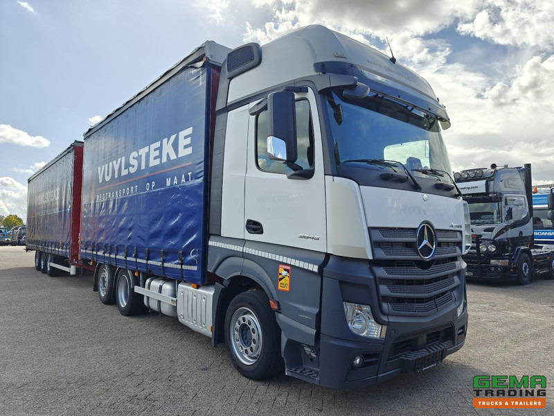Mercedes-Benz Actros 2645 6x2 Gigaspace Euro6 + 3Axle Trailer - 115m³ VolumeCombi - Dubbele Tanks - Moffet Aansluiting - HH Vloer - SMARTTacho V2 - Камион сандучар: слика 4 Mercedes-Benz Actros 2645 6x2 Gigaspace Euro6 + 3Axle Trailer - 115m³ VolumeCombi - Dubbele Tanks - Moffet Aansluiting - HH Vloer - SMARTTacho V2 - Камион сандучар: слика 4
