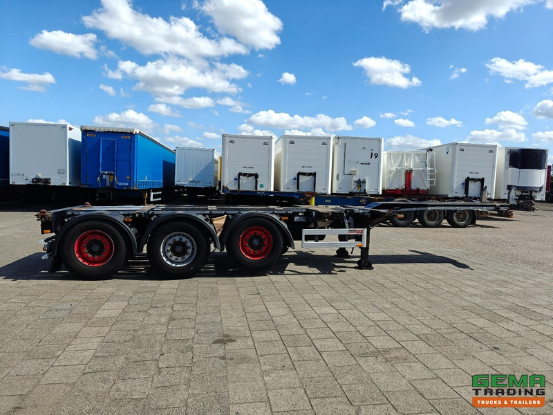 Транспортер на контејнер/ Полуприколка со променливо тело Pacton ET3 3-Assen Valx - MULTI - Schijfremmen - LiftAs - 3x Uitschuifbaar - ADR lekbak: слика 16