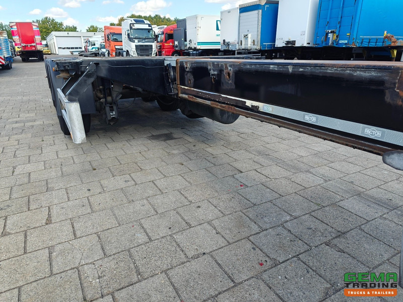 Транспортер на контејнер/ Полуприколка со променливо тело Pacton ET3 3-Assen Valx - MULTI - Schijfremmen - LiftAs - 3x Uitschuifbaar - ADR lekbak: слика 12