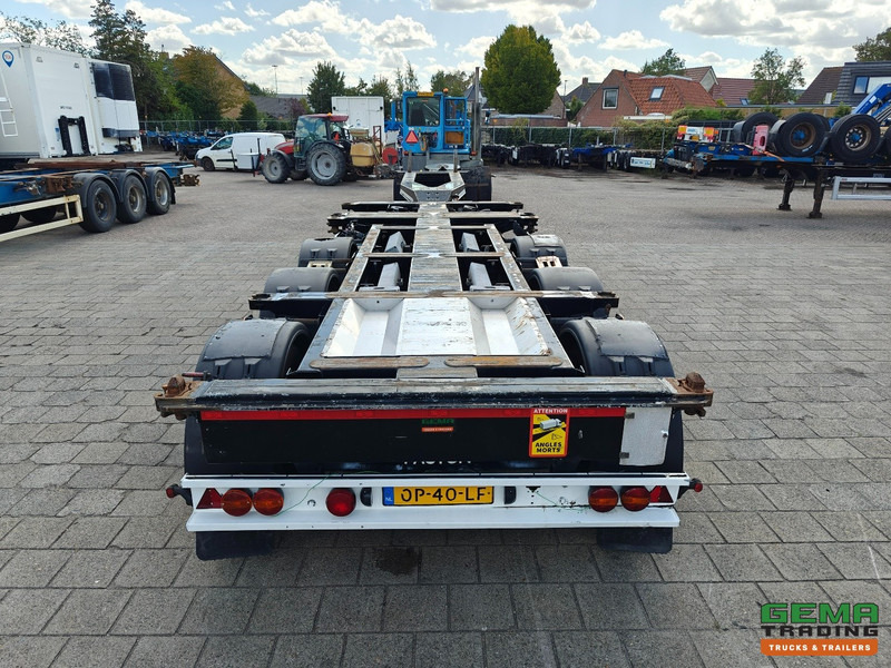 Транспортер на контејнер/ Полуприколка со променливо тело Pacton ET3 3-Assen Valx - MULTI - Schijfremmen - LiftAs - 3x Uitschuifbaar - ADR lekbak: слика 7