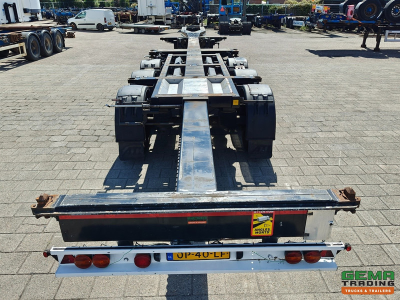 Транспортер на контејнер/ Полуприколка со променливо тело Pacton ET3 3-Assen Valx - MULTI - Schijfremmen - LiftAs - 3x Uitschuifbaar - ADR lekbak: слика 8
