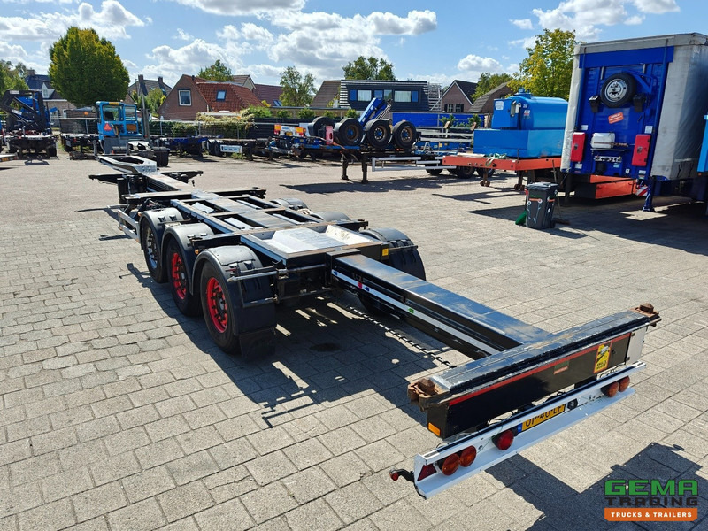 Транспортер на контејнер/ Полуприколка со променливо тело Pacton ET3 3-Assen Valx - MULTI - Schijfremmen - LiftAs - 3x Uitschuifbaar - ADR lekbak: слика 6