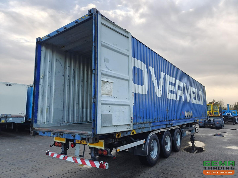 Pacton T3-007 3-Assen BPW - Containerchassis + 45FT HiCube Container - Reservewieldrager - Транспортер на контејнер/ Полуприколка со променливо тело: слика 1 Pacton T3-007 3-Assen BPW - Containerchassis + 45FT HiCube Container - Reservewieldrager - Транспортер на контејнер/ Полуприколка со променливо тело: слика 1