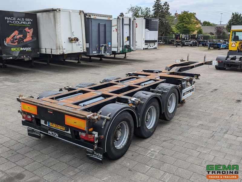Pacton T3-010 3-Assen SAF - MULTI - Trommelremmen - LiftAs - 3x Uitschuifbaar - 07/2025APK - Транспортер на контејнер/ Полуприколка со променливо тело: слика 3 Pacton T3-010 3-Assen SAF - MULTI - Trommelremmen - LiftAs - 3x Uitschuifbaar - 07/2025APK - Транспортер на контејнер/ Полуприколка со променливо тело: слика 3
