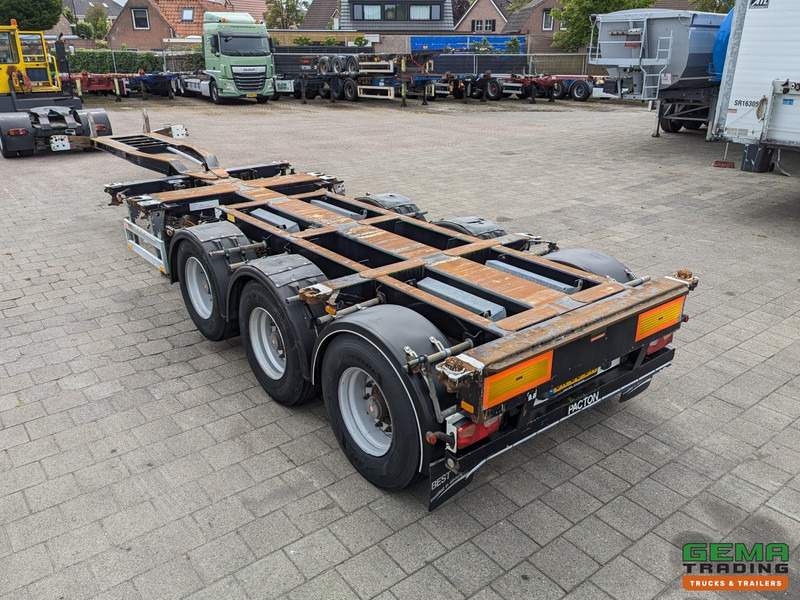 Pacton T3-010 3-Assen SAF - MULTI - Trommelremmen - LiftAs - 3x Uitschuifbaar - 07/2025APK - Транспортер на контејнер/ Полуприколка со променливо тело: слика 4 Pacton T3-010 3-Assen SAF - MULTI - Trommelremmen - LiftAs - 3x Uitschuifbaar - 07/2025APK - Транспортер на контејнер/ Полуприколка со променливо тело: слика 4