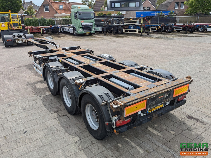Pacton T3-010 3-Assen SAF - MULTI - Trommelremmen - LiftAs - 3x Uitschuifbaar - Транспортер на контејнер/ Полуприколка со променливо тело: слика 4 Pacton T3-010 3-Assen SAF - MULTI - Trommelremmen - LiftAs - 3x Uitschuifbaar - Транспортер на контејнер/ Полуприколка со променливо тело: слика 4