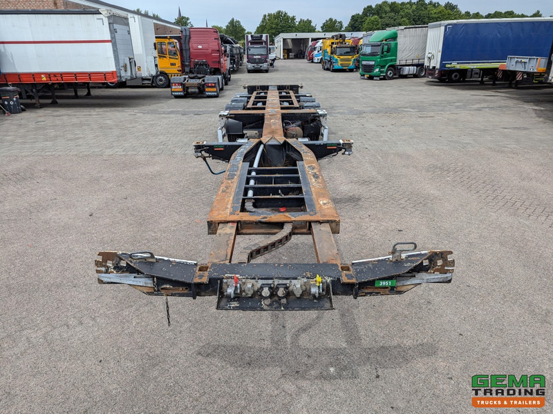 Транспортер на контејнер/ Полуприколка со променливо тело Pacton T3-010 3-Assen SAF - MULTI - Trommelremmen - LiftAs - 3x Uitschuifbaar: слика 7