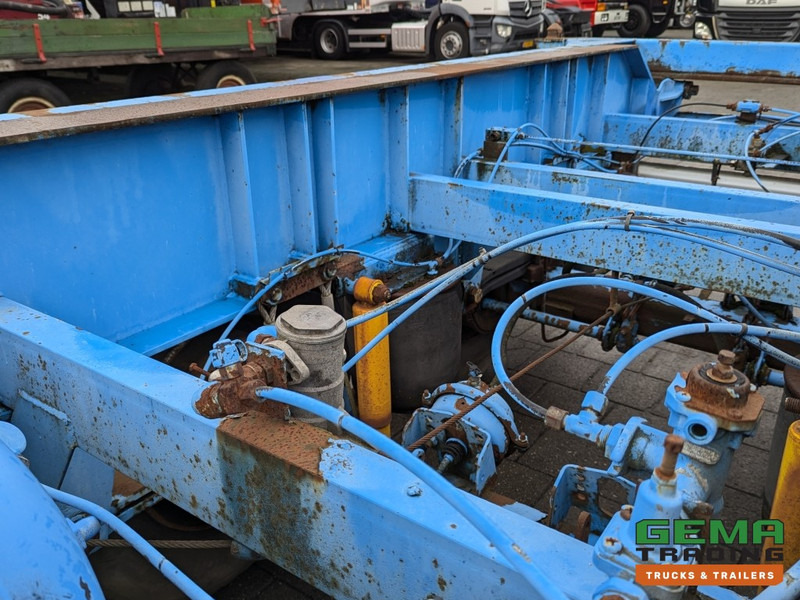 Транспортер на контејнер/ Полуприколка со променливо тело Renders ROC 12-20CK 2-Assen BPW 20FT Kiepchassis - Hatz Dieselmotor - Trommelremmen - Luchtvering  (O2086): слика 9