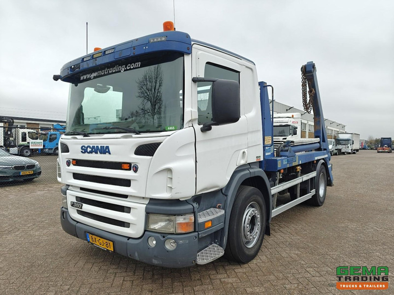Scania P360 4x2 Dagcab Euro5 - Vollucht - HyvaLift PortaalarmSysteem 14T - Rockinger Vangmuil - 05/2026 APK - Камион за подигање контејнери: слика 1 Scania P360 4x2 Dagcab Euro5 - Vollucht - HyvaLift PortaalarmSysteem 14T - Rockinger Vangmuil - 05/2026 APK - Камион за подигање контејнери: слика 1