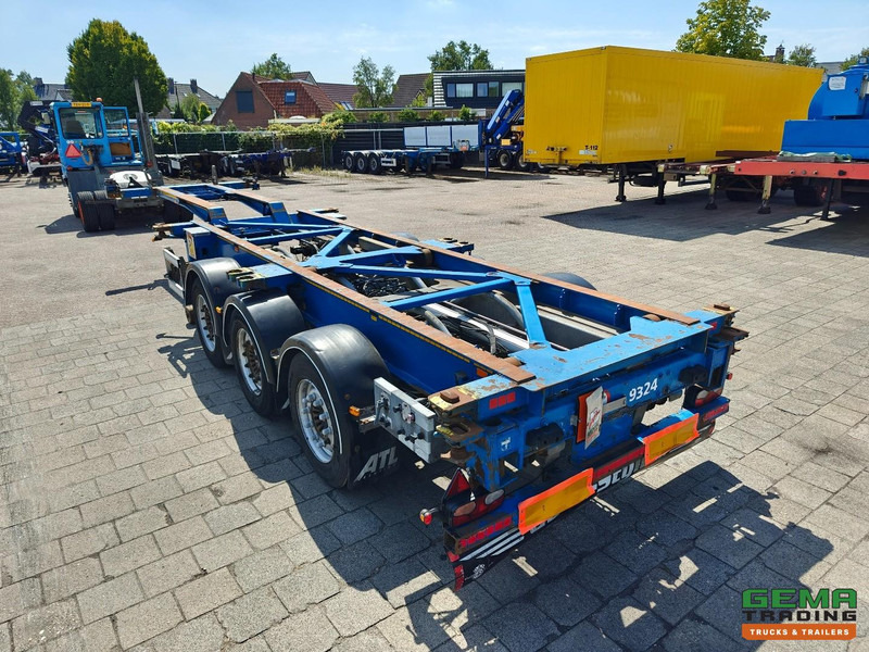 Van Hool 3B0079 3-Assen SAF - Schijfremmen - Alle aansluitingen / Universeel chassis - Транспортер на контејнер/ Полуприколка со променливо тело: слика 3 Van Hool 3B0079 3-Assen SAF - Schijfremmen - Alle aansluitingen / Universeel chassis - Транспортер на контејнер/ Полуприколка со променливо тело: слика 3