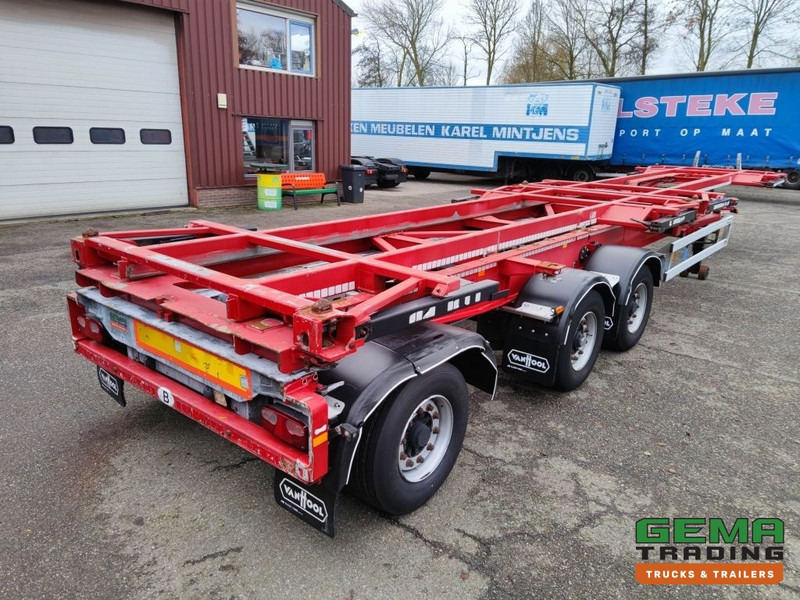 Van Hool A3C002 StuurasAs - 2x 20FT Frames - All Connections (O826) - Транспортер на контејнер/ Полуприколка со променливо тело: слика 1 Van Hool A3C002 StuurasAs - 2x 20FT Frames - All Connections (O826) - Транспортер на контејнер/ Полуприколка со променливо тело: слика 1