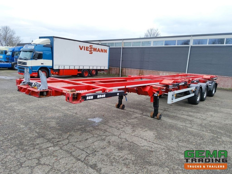 Van Hool A3C002 StuurasAs - 2x 20FT Frames - All Connections (O826) - Транспортер на контејнер/ Полуприколка со променливо тело: слика 3 Van Hool A3C002 StuurasAs - 2x 20FT Frames - All Connections (O826) - Транспортер на контејнер/ Полуприколка со променливо тело: слика 3