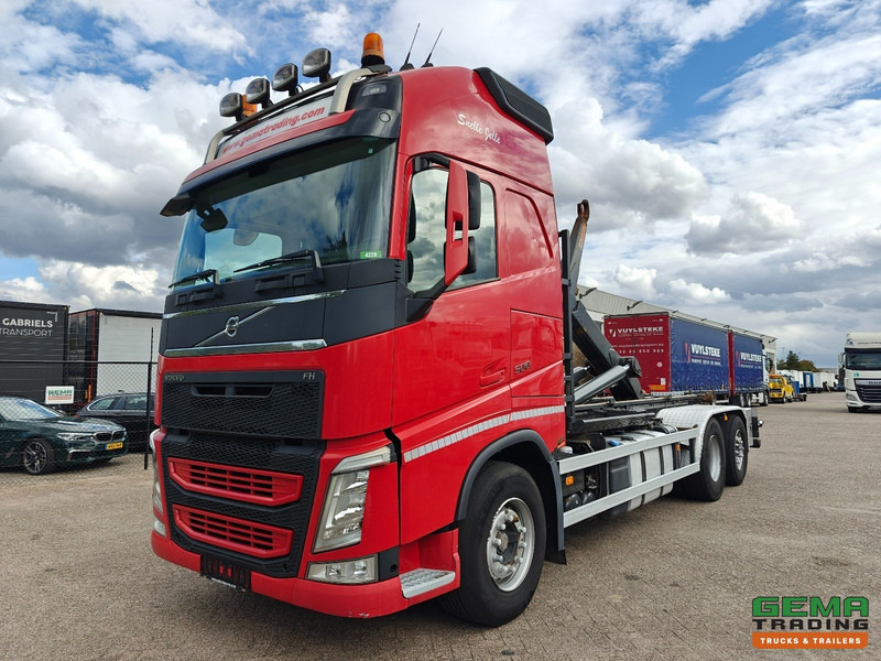 Volvo FH500 6x2 Globetrotter XL Euro6 - AJK Haakarm Systeem 25T - Vangmuil - LiftAs - 05/2026 APK - Камион со кука за подигање: слика 1 Volvo FH500 6x2 Globetrotter XL Euro6 - AJK Haakarm Systeem 25T - Vangmuil - LiftAs - 05/2026 APK - Камион со кука за подигање: слика 1