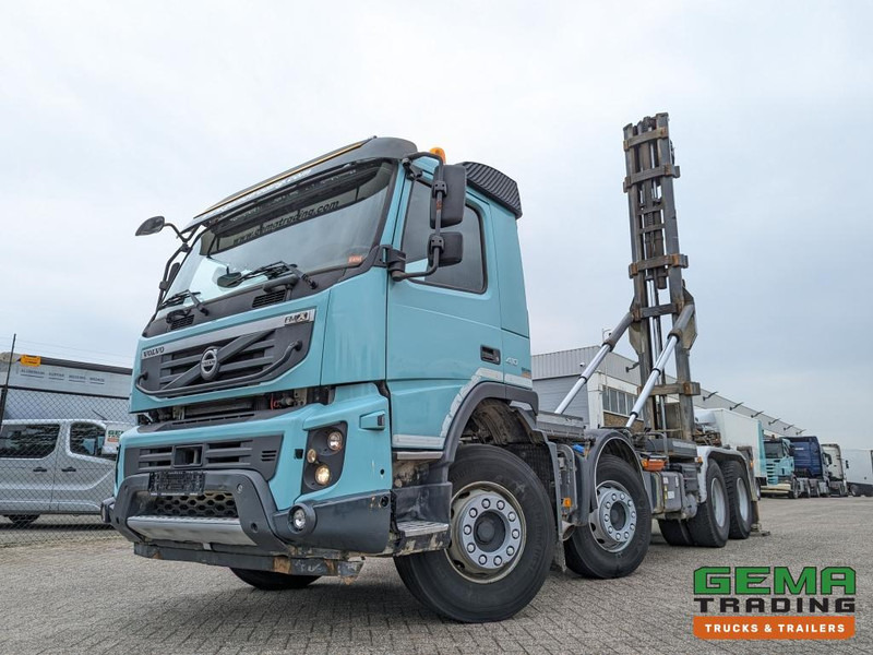 Volvo FMX410 8x4 /4 Daycab Euro5 - Haakarm 25T - CementSilo - RadioGrafisch - Hydr. Steunpoten - NaafReductie - Камион со кука за подигање: слика 1 Volvo FMX410 8x4 /4 Daycab Euro5 - Haakarm 25T - CementSilo - RadioGrafisch - Hydr. Steunpoten - NaafReductie - Камион со кука за подигање: слика 1