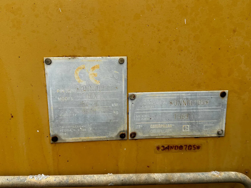 Caterpillar TH63 4X4X4 Telehandler - Телескопски ракувач: слика 5 Caterpillar TH63 4X4X4 Telehandler - Телескопски ракувач: слика 5